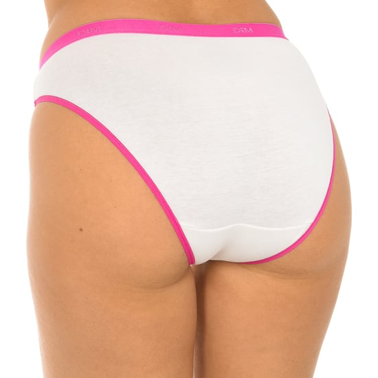 Pack-3 Les Pockets panties elastic fabric D4H00 woman