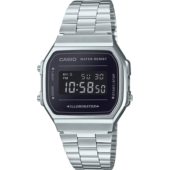 Casio Retro Unisex Zilveren Horloge A168WEM-1EF - Image 1
