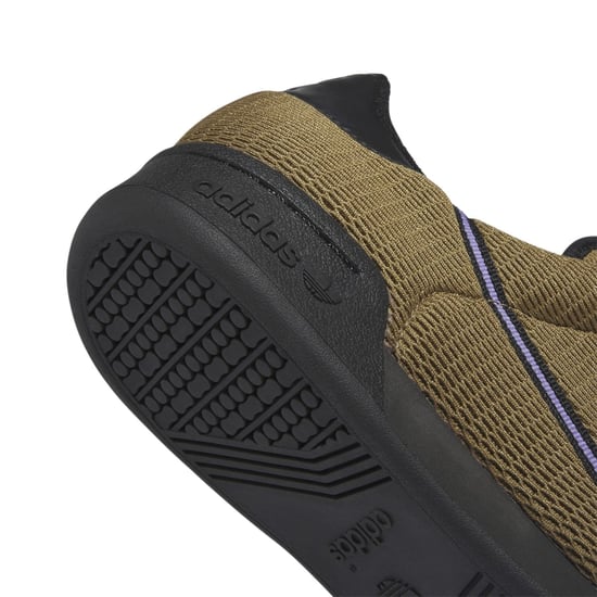 Heren adidas Originals Blondey Continental Trainers in Khaki - Image 6
