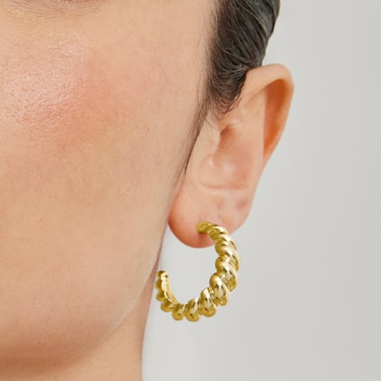 Luxenter Intia oorbellen afgewerkt met 18K geelgoud plating - Image 5