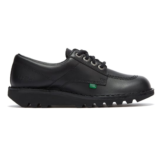 Shop Voor Kickers Heren Kick Lo Zwarte Leren Schoenen - Image 5