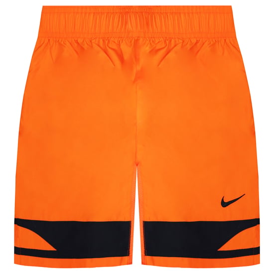 Nike Logo Kids Orange/Black Shorts