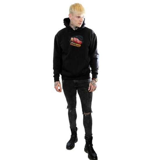 Disney Heren Cars Lightning McQueen Hoodie (Zwart) - Image 4
