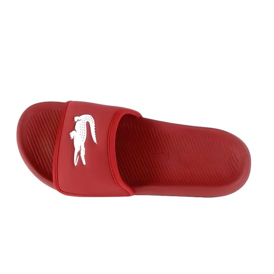 Lacoste Croco SLide 119 3 CMA Mens Red Sliders