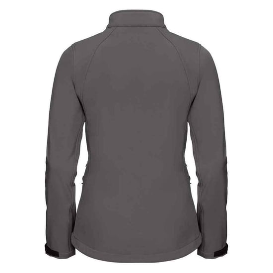 Russell Dames/Dames 3 Layer Soft Shell Jas (Titanium) - Image 2