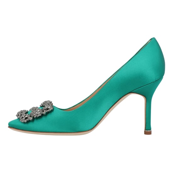Manolo Blahnik Hangisi 090 Pumps Groen - Image 6