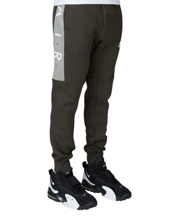 Nike Air Trainingspak met rits voor heren Olijfgroen - Image 5