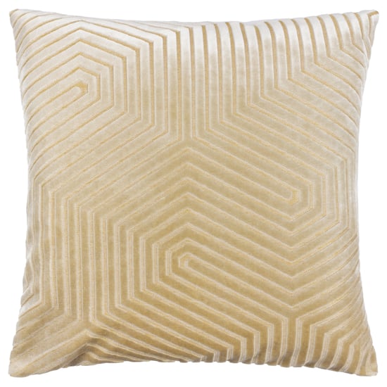 Paoletti Evoke Geometrisch Snede Fluweel Kussenhoes - Image 1