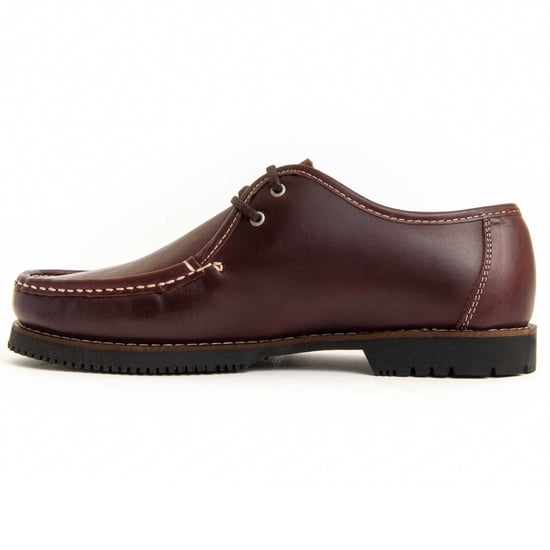 Purapiel Boat Shoes Puranautic3 In Burgundy