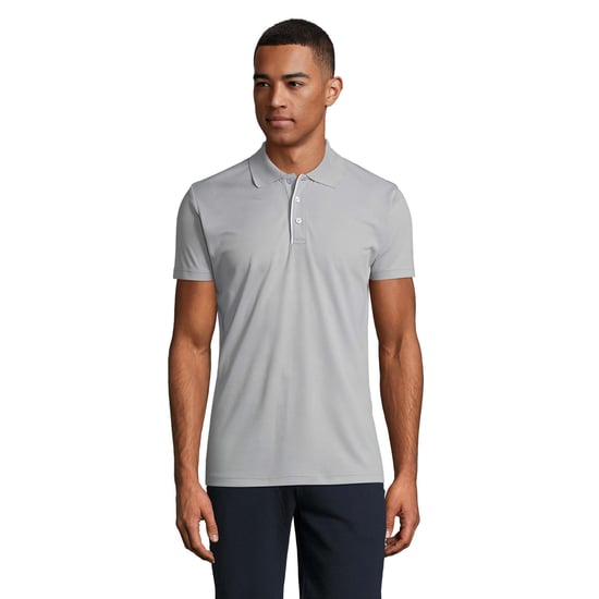 SOLS Heren Performer Sport Poloshirt (Puur Grijs) - Image 1
