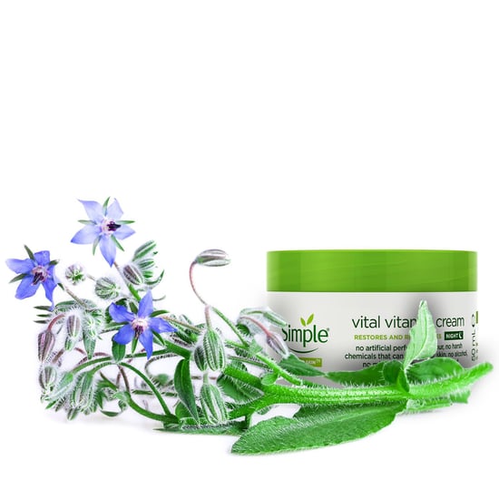 Simple Kind to Skin Vital Vitamin Night Cream for Sensitive Skin, 50ml, 3 Pack