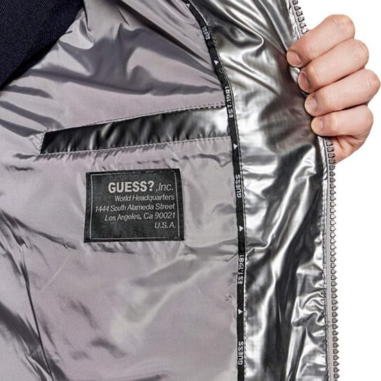 Doudoune Guess Heren Klassiek Zilver - Image 3