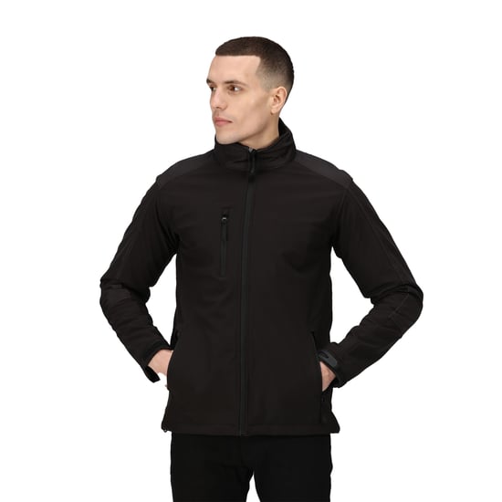 Regatta Mens Hydroforce Soft Shell Jacket (Black)