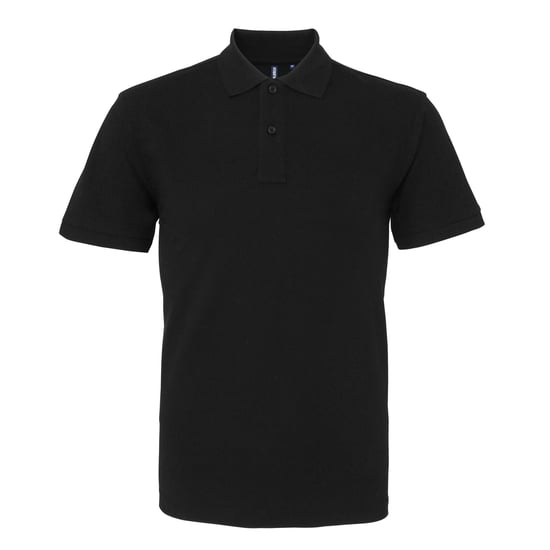 Asquith & Fox Heren Poloshirt met korte mouwen (Zwart) - Image 1