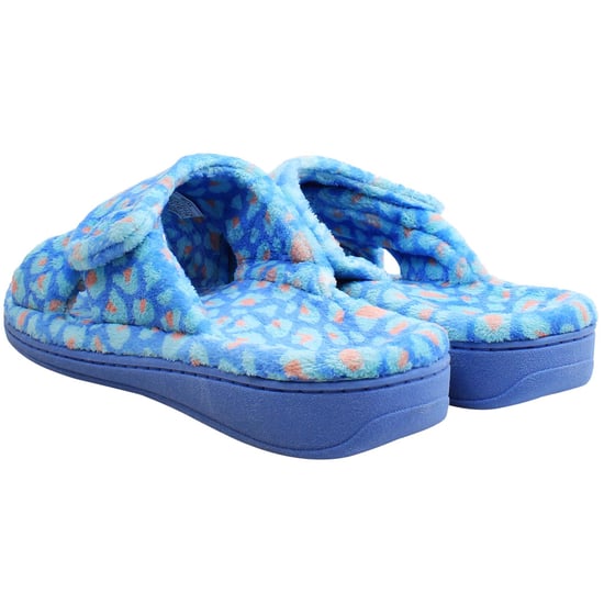 Vionic Relax Terry Slippers Dames Blauw - Image 3