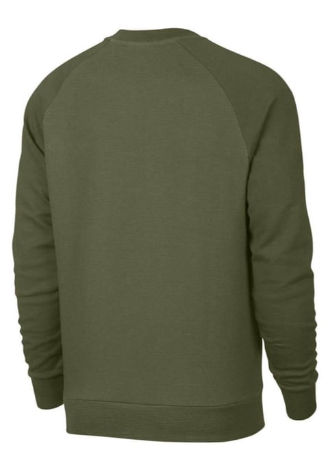 Nike Sportswear Optic Heren Fleece Crew Tracksuit in Olijfgroen - Image 2