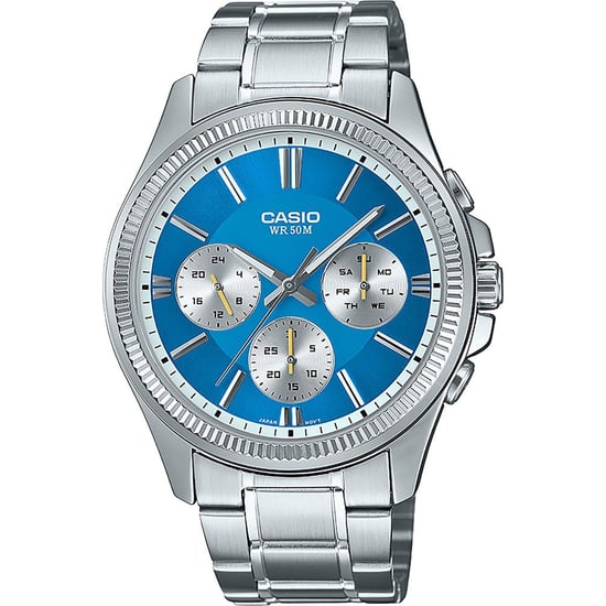 Casio Casio Collection Heren Zilveren Horloge MTP-1375PD-2A2VEF - Image 1