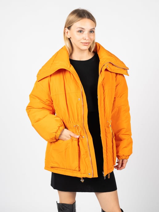 Silvian Heach jas Leproc Vrouw oranje - Image 3