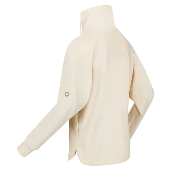 Regatta Womens/Ladies Velour Full Zip Fleece Jacket (Light Vanilla)