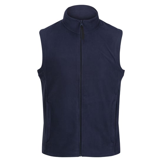 Regatta Mens Micro Fleece Bodywarmer / Gilet (Dark Navy)