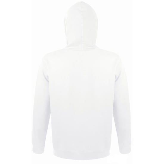 SOLS Snake Unisex Hooded Sweatshirt / Hoodie (Wit) - Image 2