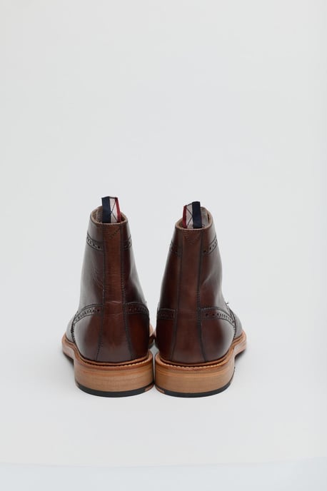 Ben Sherman Arthur Leer Herenlaarzen Mokka - Image 4