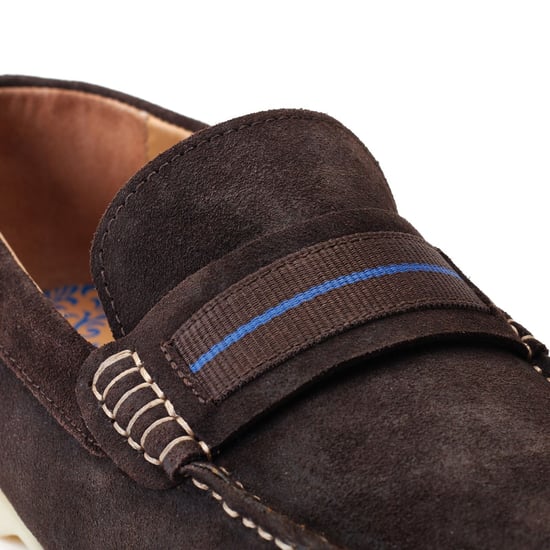 Base London Drum Leren Heren Boombijn Loafers - Image 6