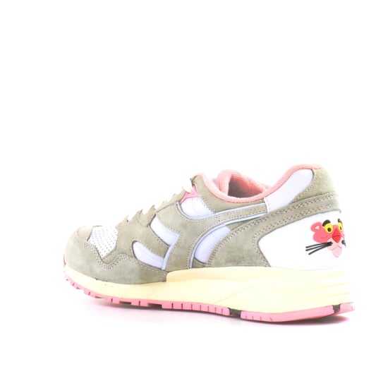 Diadora LC23 N9002 Mens White/Pink Trainers