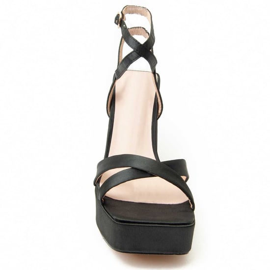 Montevida Heel Sandalen Festsand11 in Zwart - Image 4