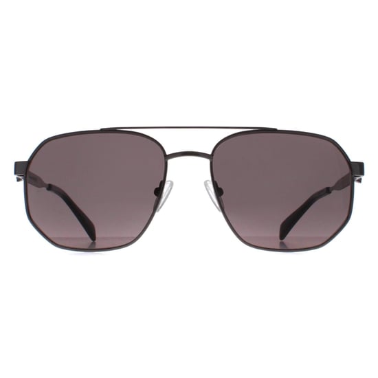Alexander McQueen Aviator Unisex Ruthenium Grijs AM0458S - Image 1