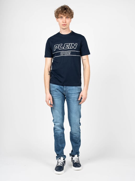 Plein Sport T-shirt Heren Blauw - Image 2