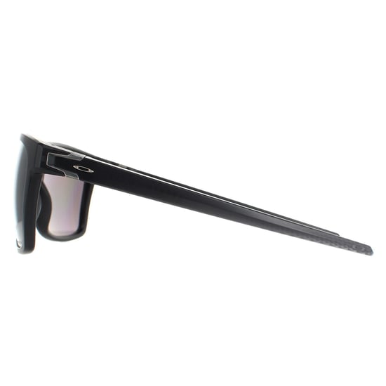 Oakley Square Mens Matte Black Ink/Prizm Black Polarized Leffingwell Sunglasses