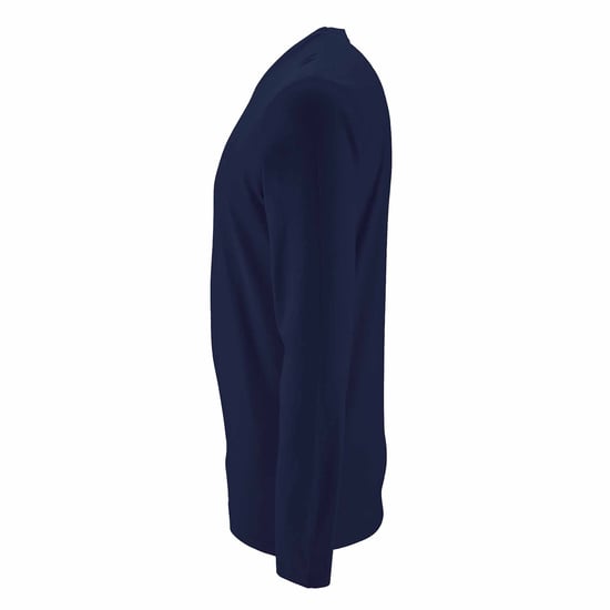 SOLS Heren Keizerlijk T-Shirt met lange mouwen (Franse marine) - Image 3