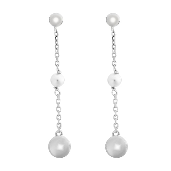 Orphelia 'Milena' Dames 925 Echt Zilveren Dangle Oorbellen - Zilver ZO-7379 - Image 1