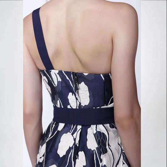 Jacquard Flower Bustier -jurk - Image 4