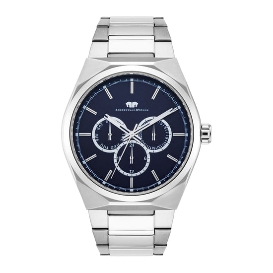 Rhodenwald & Söhne Men's Multifunctional Silver Stainless Steel Watch - Image 1