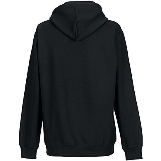 Russell Kleuren Heren Hooded Sweatshirt / Hoodie (Zwart) - Image 2