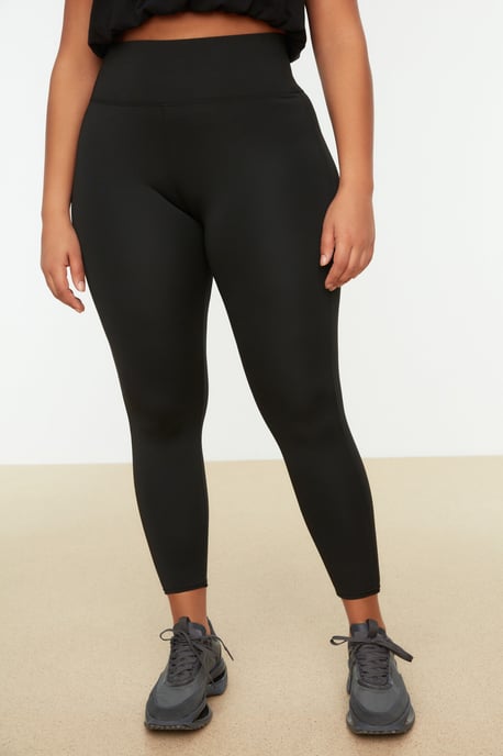 Trendyol Vrouwelijk Hoge taille Dun Sportlegging in grote maten - Image 3
