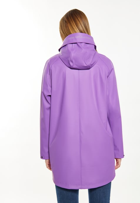Schmuddelwedda Mackintosh Dames paars - Image 4