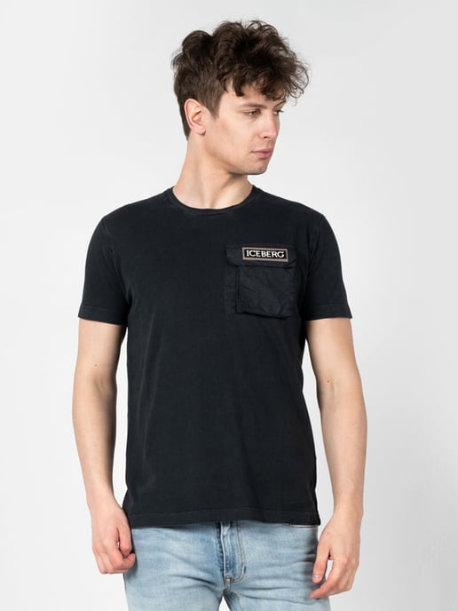 Iceberg T-Shirt C-Neck Mannen zwart - Image 3