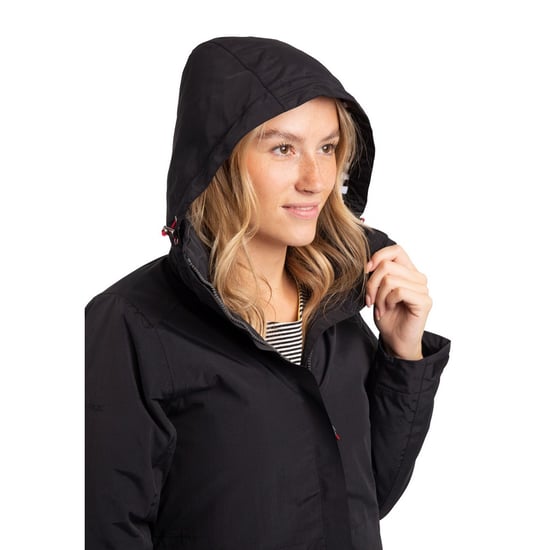 Trespass Womens/Ladies Frosty Padded Waterproof Jacket (Black)