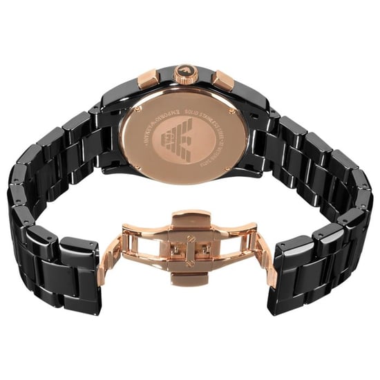 Emporio Armani Mens' Ceramic Chronograph Watch AR1410