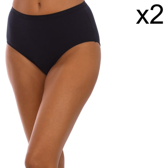 Pack-2 Bio Midi slips P0AZK vrouwen - Image 1