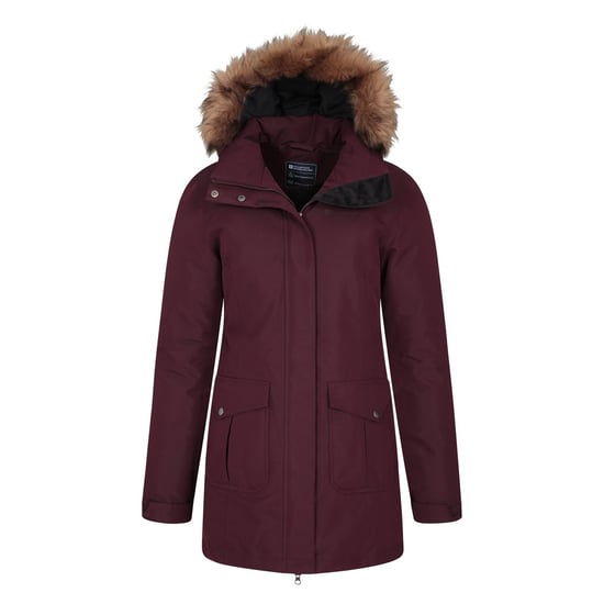 Mountain Warehouse Dames/Dames Tarka II Lang Gewatteerd Jasje (Bourgondië) - Image 3