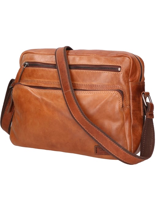 Santini schoudertas unisex TAN - Image 2