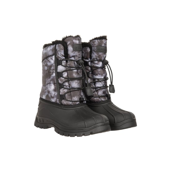 Mountain Warehouse Kinderen/Kinderen Whistler Adaptive Stars Sneeuwschoenen (Monochroom) - Image 1