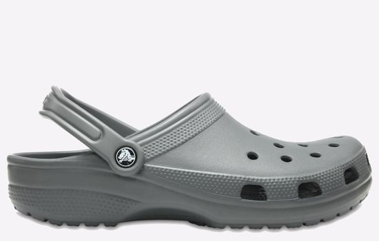 Crocs Classic Croslite Rubber Leisteen Grijze Klompen - Image 1