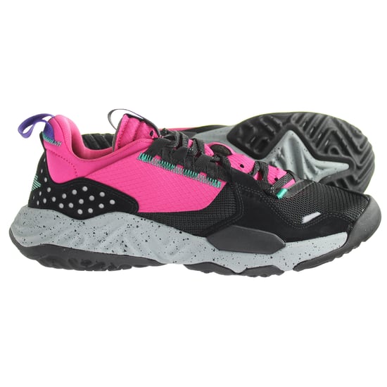 Jordan Mens Black/Pink Trainers