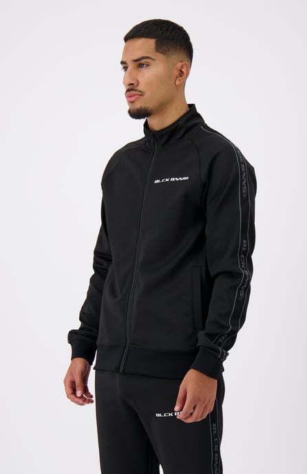Black Bananas Taped Initial Tracktop, Black