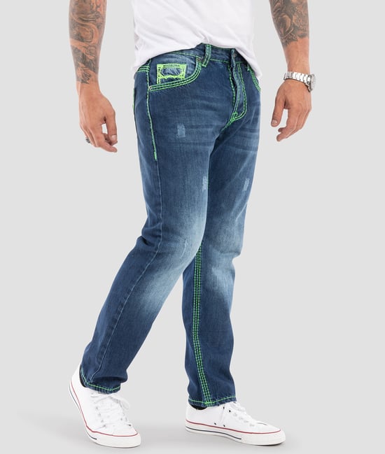 Rock Creek Jeans Blau